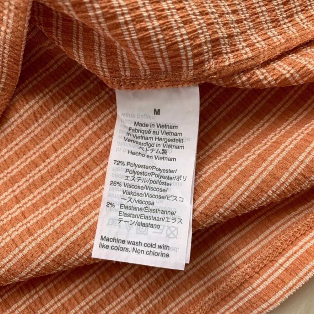 Madewell Peasant Top in Stripe M - Picture 4 of 8